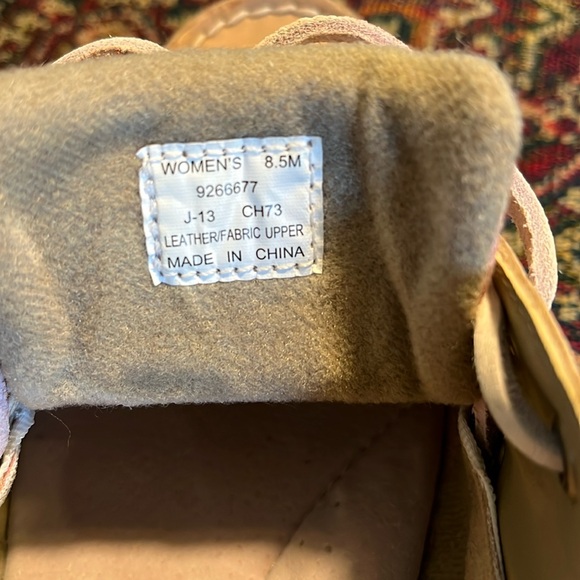 Sperry Top-Sider Tan Leather Memory Foam Cushioned Boat Shoes Loafers size 8.5 - Picture 14 of 15